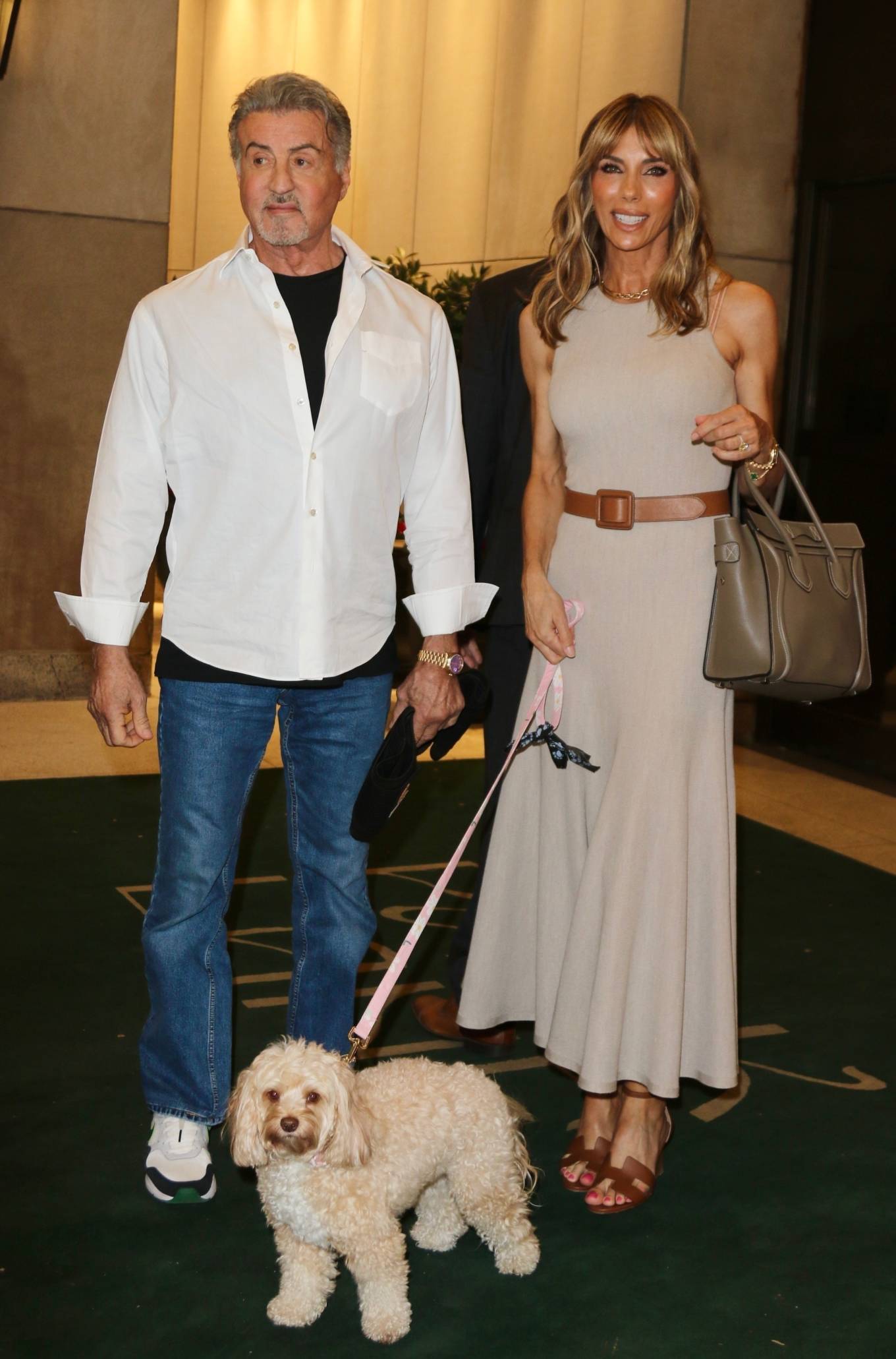 Jennifer Flavin - With Sylvester Stallone promoting 'The Family Stallone' in NY
