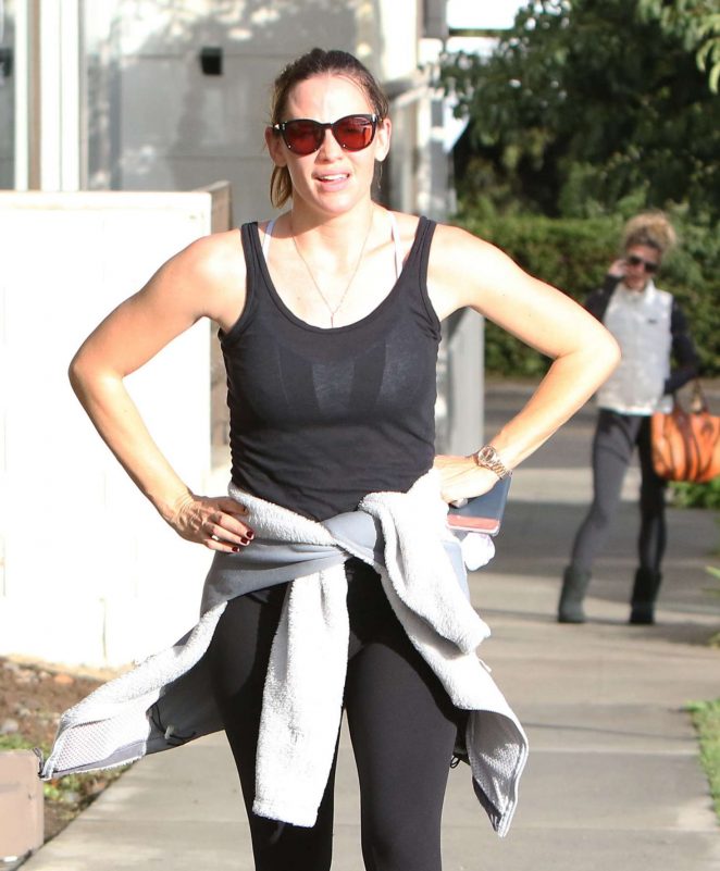 Jennifer Garner Heads to gym in LA