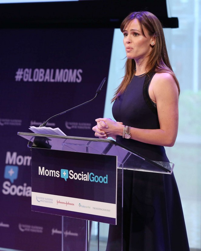Jennifer Garner - Moms+Social Good Global Moms' Challenge in NYC
