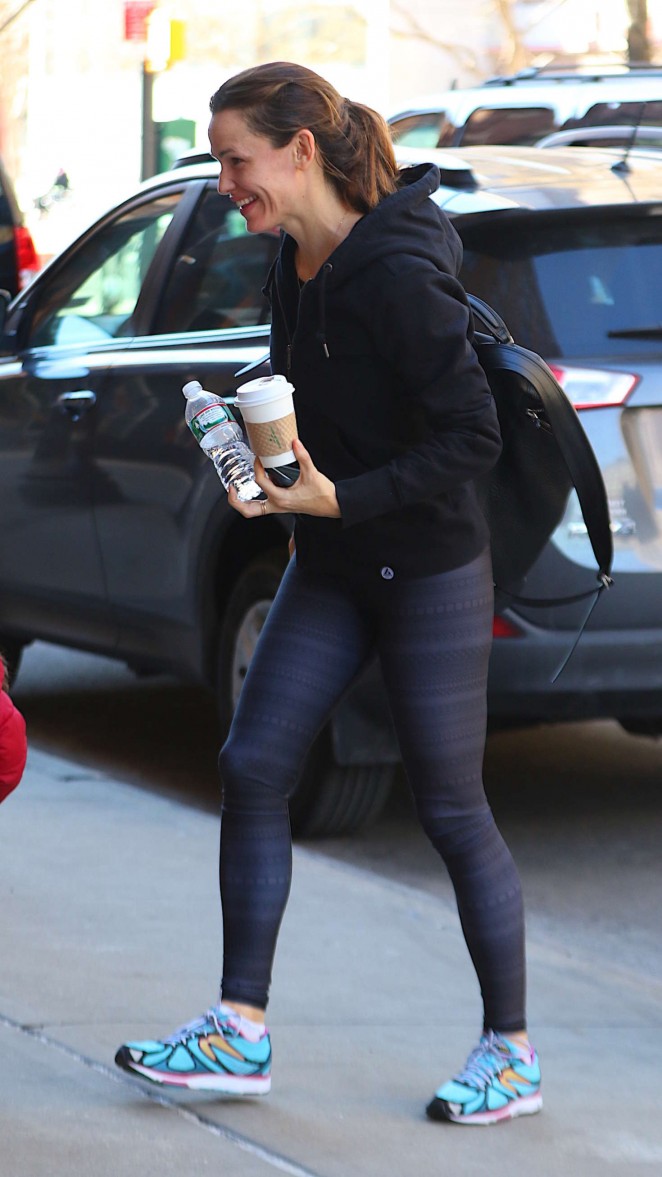 Jennifer Garner out in New York