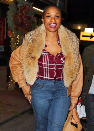 Jennifer Hudson out of Nello Restaurant in NYC