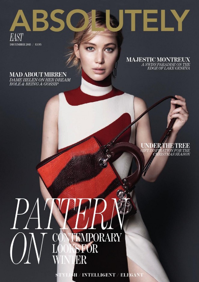 Jennifer Lawrence - Absolutely East Cover Magazine (December 2015)