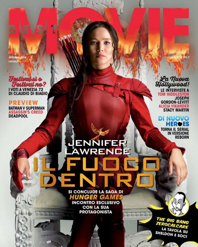 Jennifer Lawrence - Best Movie Magazine (October 2015)