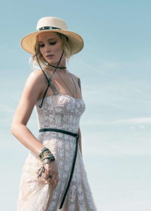 Jennifer Lawrence - Dior Cruise 2018 Campaign (October 2017)