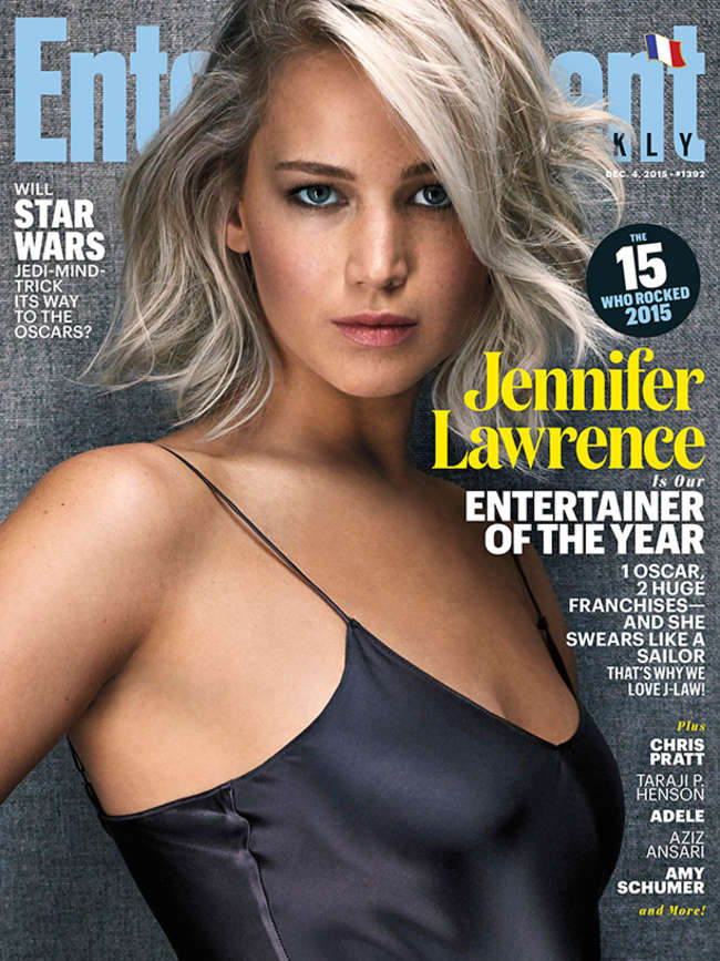 Jennifer Lawrence - Entertainment Weekly Magazine (December 2015)