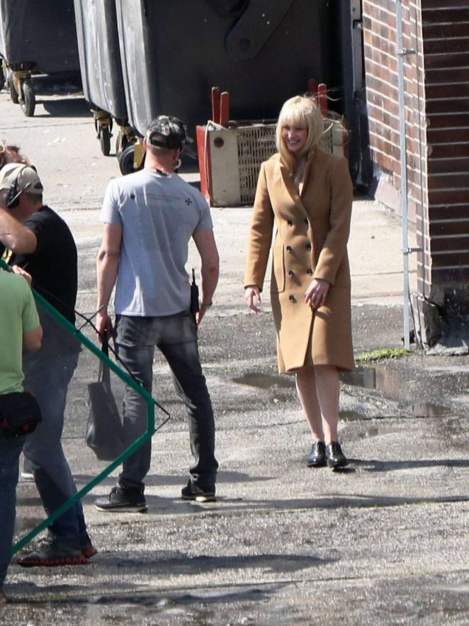 Jennifer Lawrence Filming 'Red Sparrow' in Bratislava