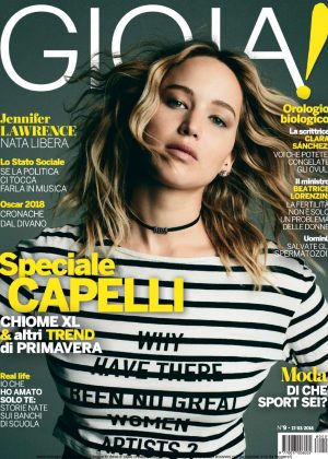 Jennifer Lawrence - Gioia Magazine (March 2018)