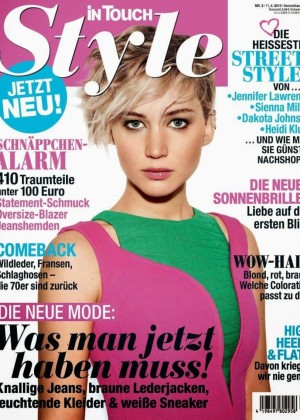 Jennifer Lawrence - In Touch Style Germany Cover (April 2015)
