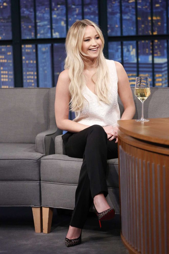Jennifer Lawrence - Late Night with Seth Meyers New Year’s Eve Special! in New York