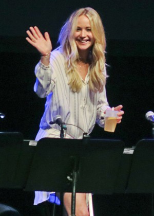 Jennifer Lawrence - Live Reading of 'The Big Lebowski' in Montreal