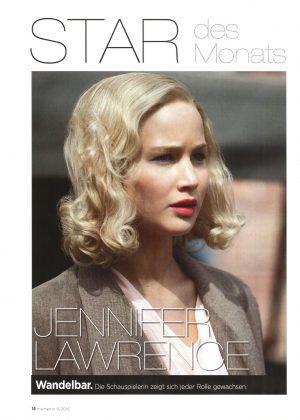Jennifer Lawrence - Moments Magazine (June 2016)