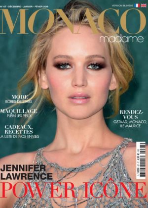 Jennifer Lawrence - Monaco Madame (December 2017)