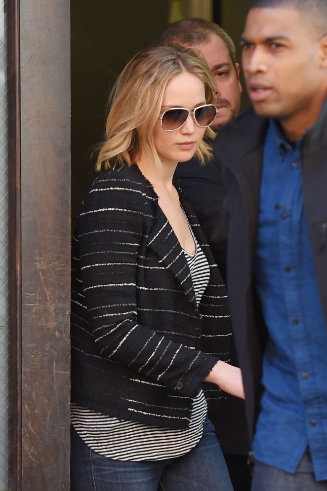 Jennifer Lawrence - Out and about in NYC