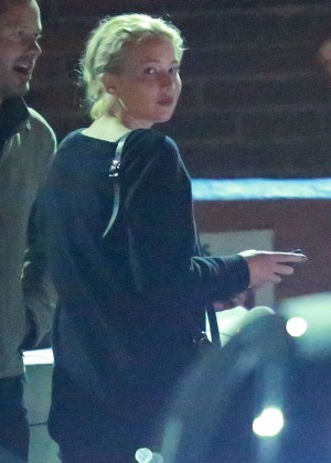 Jennifer Lawrence out for dinner at PACE in LA