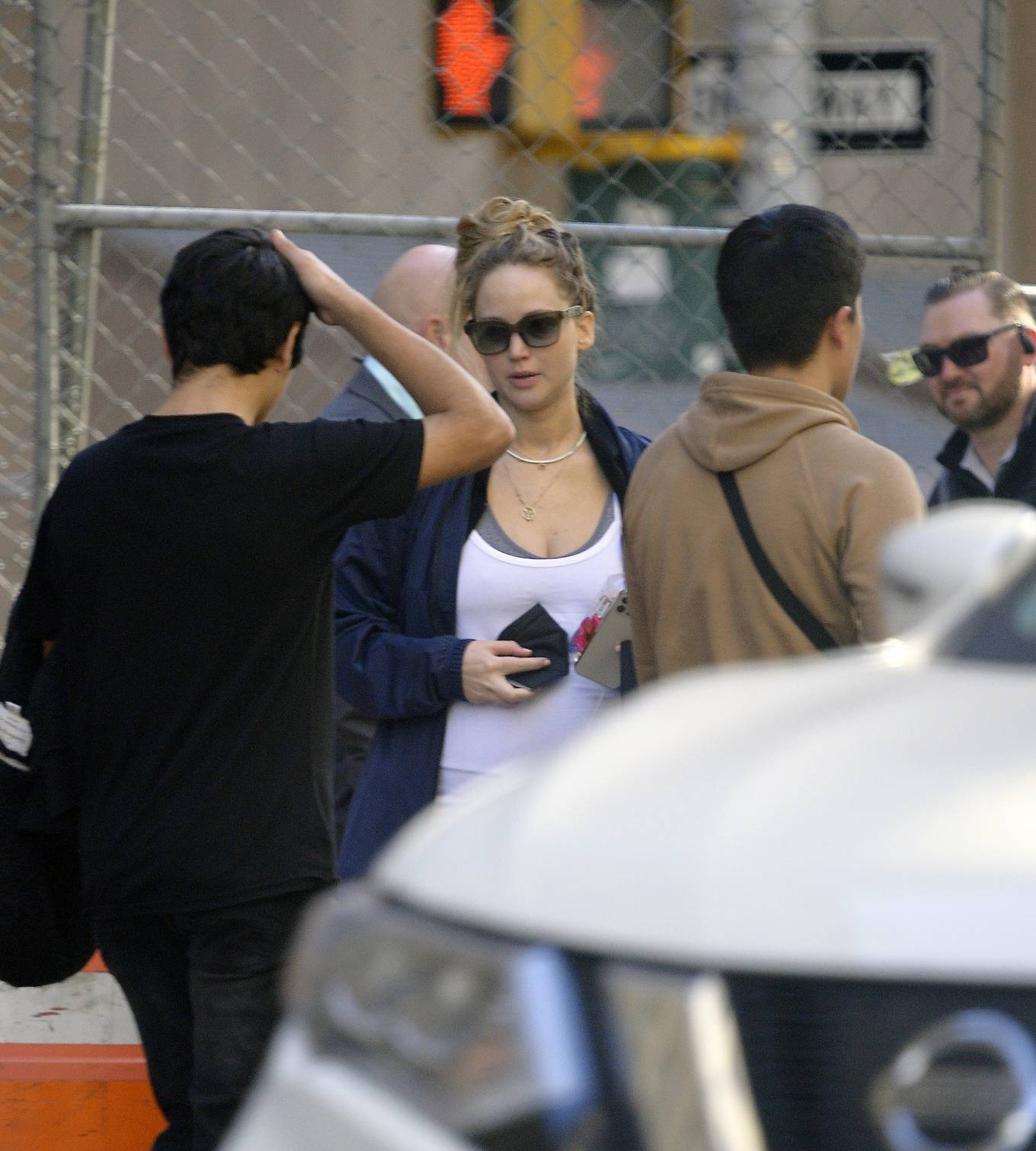 Jennifer Lawrence 2021 : Jennifer Lawrence – Shows off her growing baby bump in New York-11