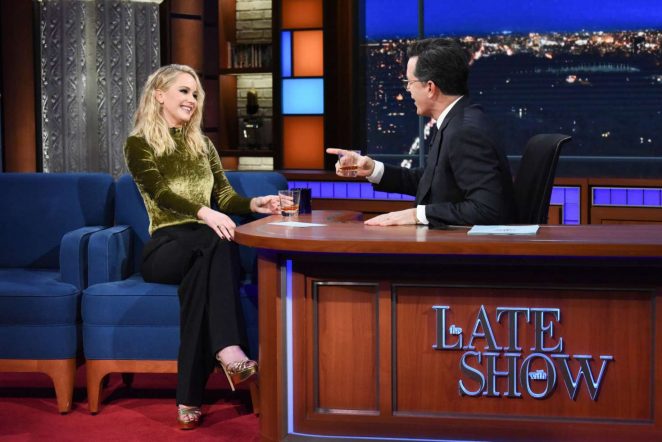 Jennifer Lawrence - 'The Late Show with Stephen Colbert' in NY