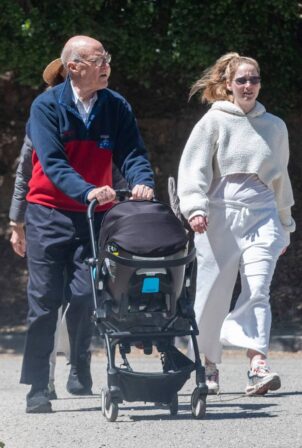 Jennifer Lawrence - With Cooke Maroney take their newborn for a hike in L..A.