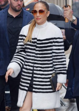 Jennifer Lopez - Arriving at 'The View' TV show in New York