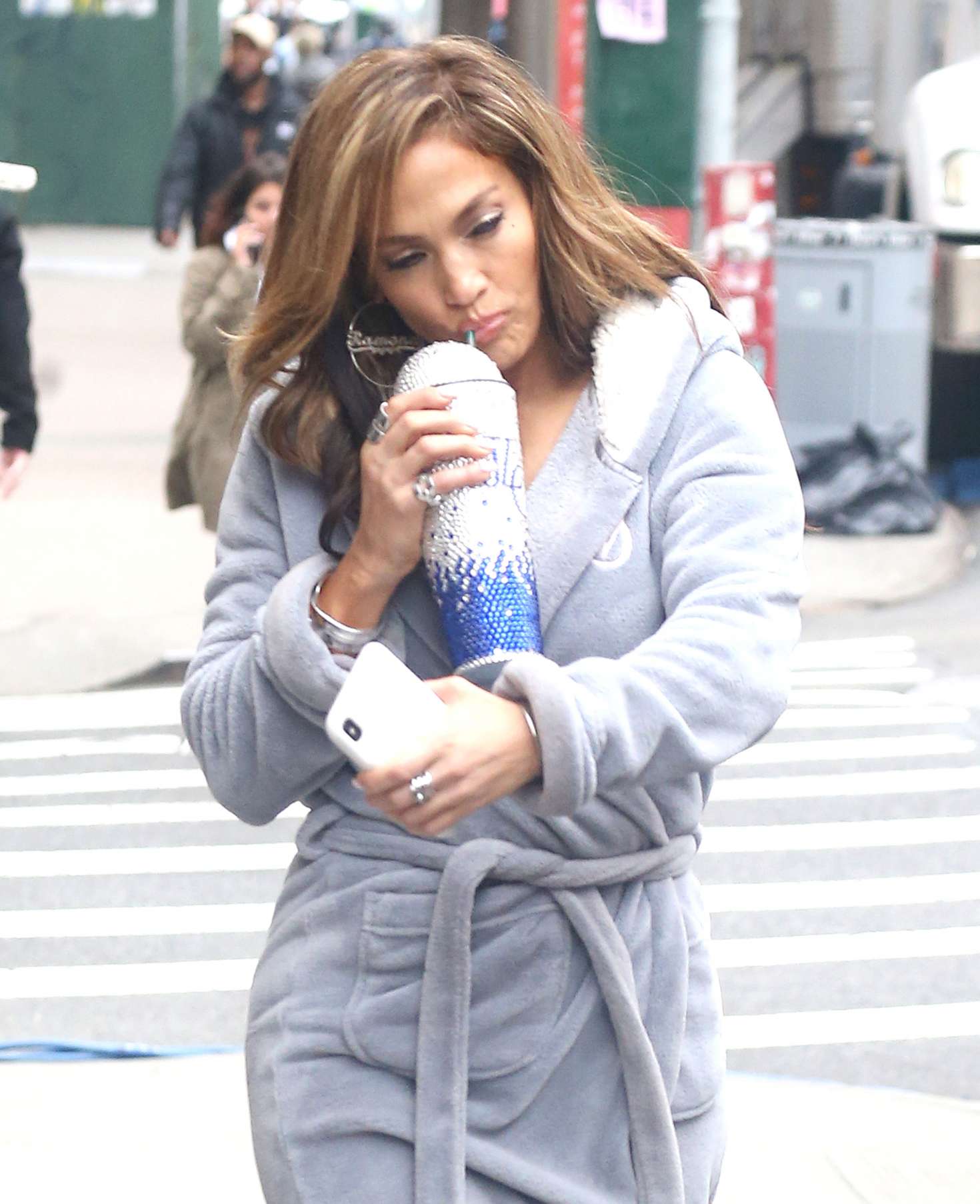Jennifer Lopez 2019 : Jennifer Lopez: Arriving on the set of The Hustlers -12