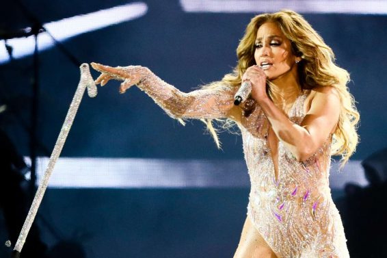 Jennifer Lopez - Celebrate Her 50th Birthday on Stage in Moscow