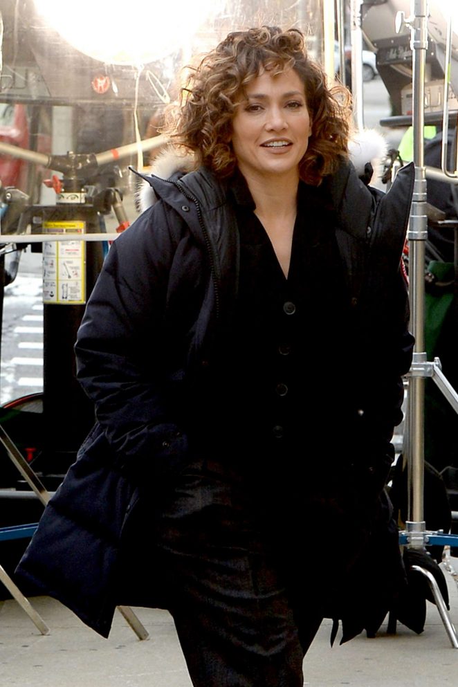 Jennifer Lopez on 'Shades of Blue' set in New York