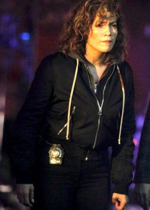 Jennifer Lopez on 'Shades of Blue' Set in Queens