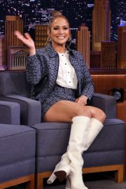 Jennifer Lopez - Pictured on 'The Tonight Show Starring Jimmy Fallon' in NYC