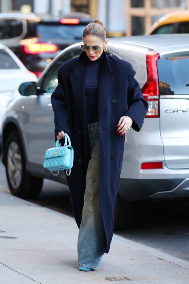 Jennifer Lopez - Seen out and about in New York