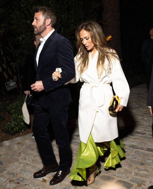 Jennifer Lopez - With Ben Affleck enjoyed a rare night out in Los Angeles