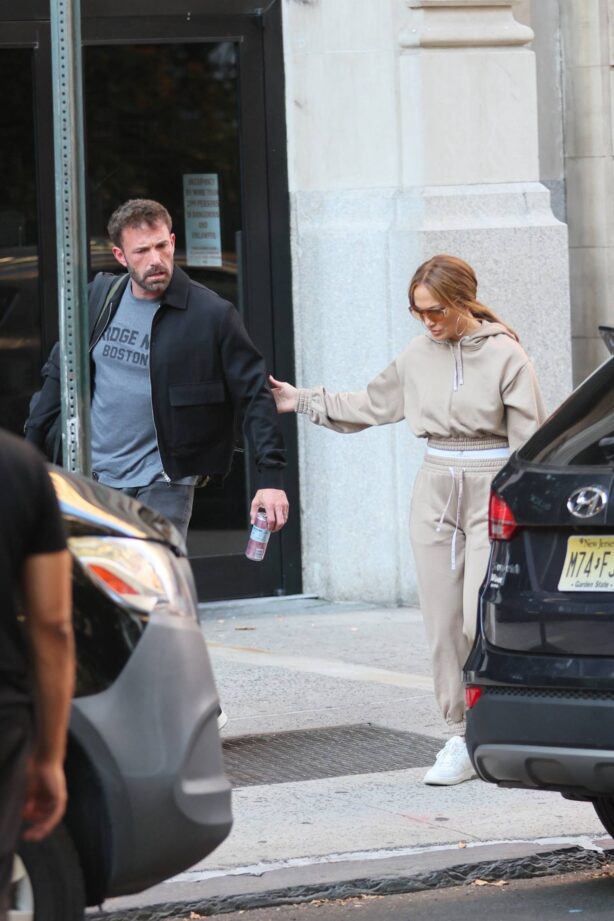 Jennifer Lopez - With Ben Affleck head out in New York