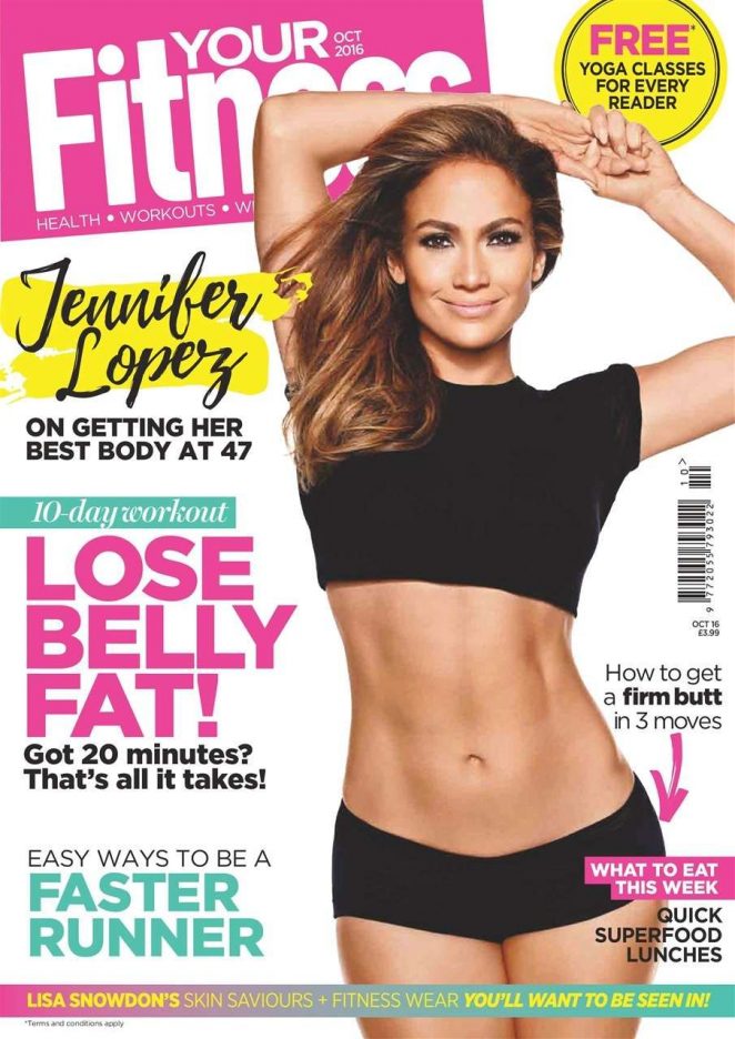 Jennifer Lopez - Your Fitness Magazine (October 2016)