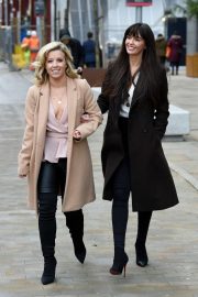 Jennifer Metcalfe out with her friend at Menagerie in Manchester