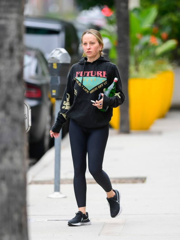 Jennifer Meyer - Dons a Future High Off Life hoodie while out in Los Angeles