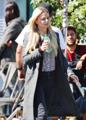 Jennifer Morrison - Filming 'Once Upon a Time' in Vancouver