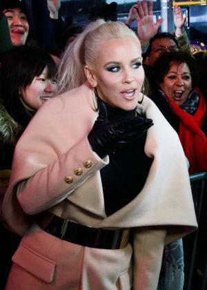 Jenny McCarthy at Times Square New Years Eve 2017 in New York