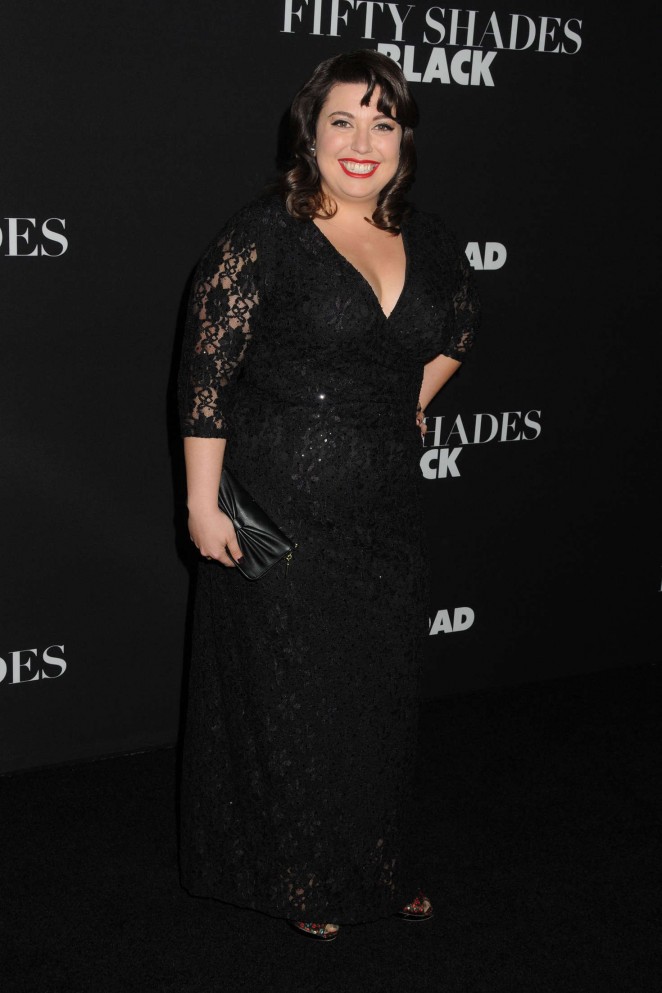 Jenny Zigrino - 'Fifty Shades of Black' Premiere in Los Angeles