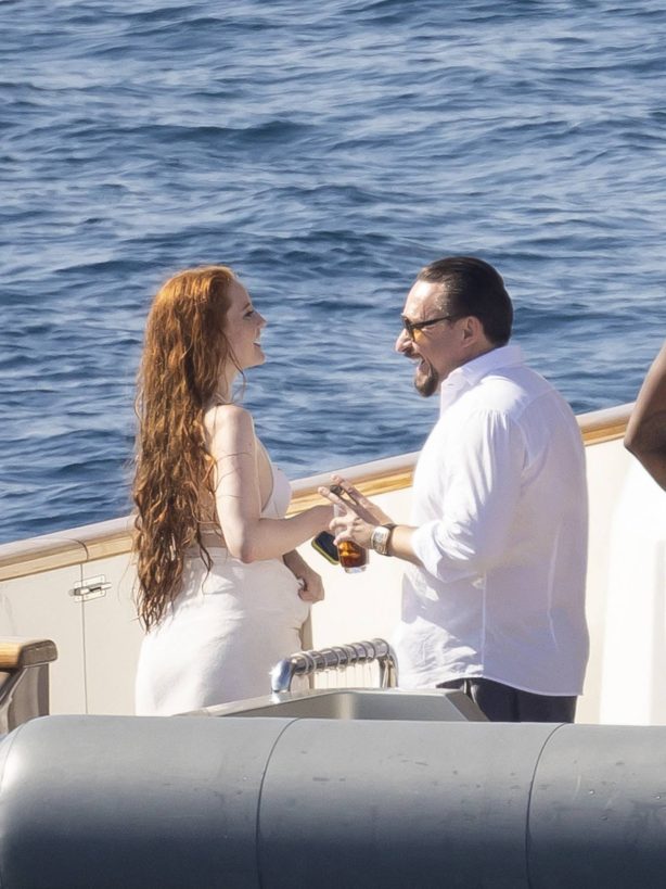 Jess Glynne - Chloe Sims and Barbara Meier enjoying a luxury yacht in Ibiza