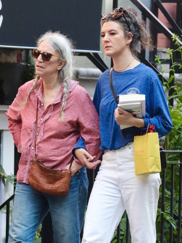 Jesse Paris Smith - And Patti Smith seen enjoying Labor Day Weekend in New York