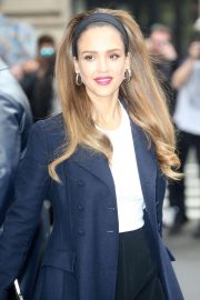 Jessica Alba - Arrives at AOL's Build Series in NYC