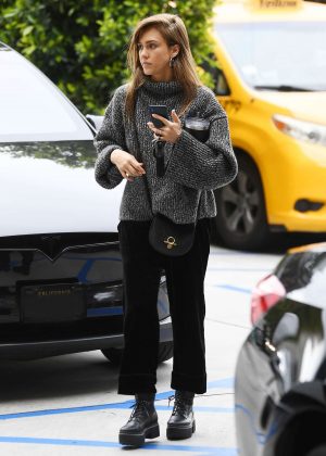 Jessica Alba at Roosevelt Hotel in Los Angeles