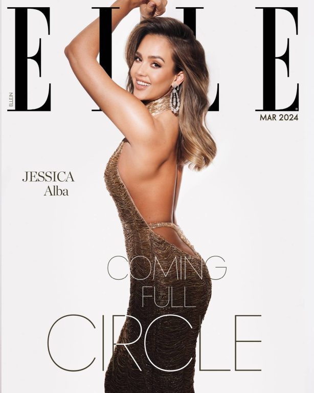 Jessica Alba - Elle Magazine (India March 2024)