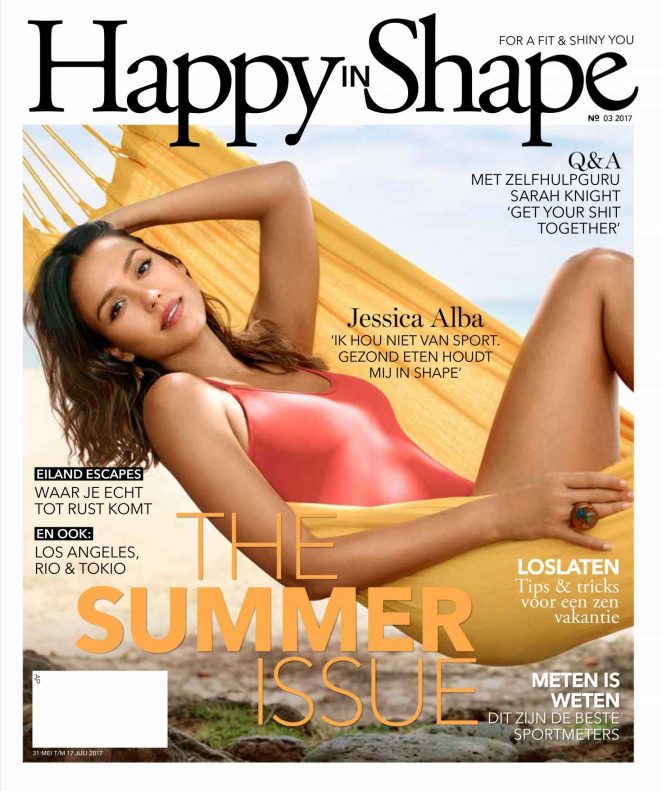 Jessica Alba - Happy in Shape Magazine (May/July 2017)