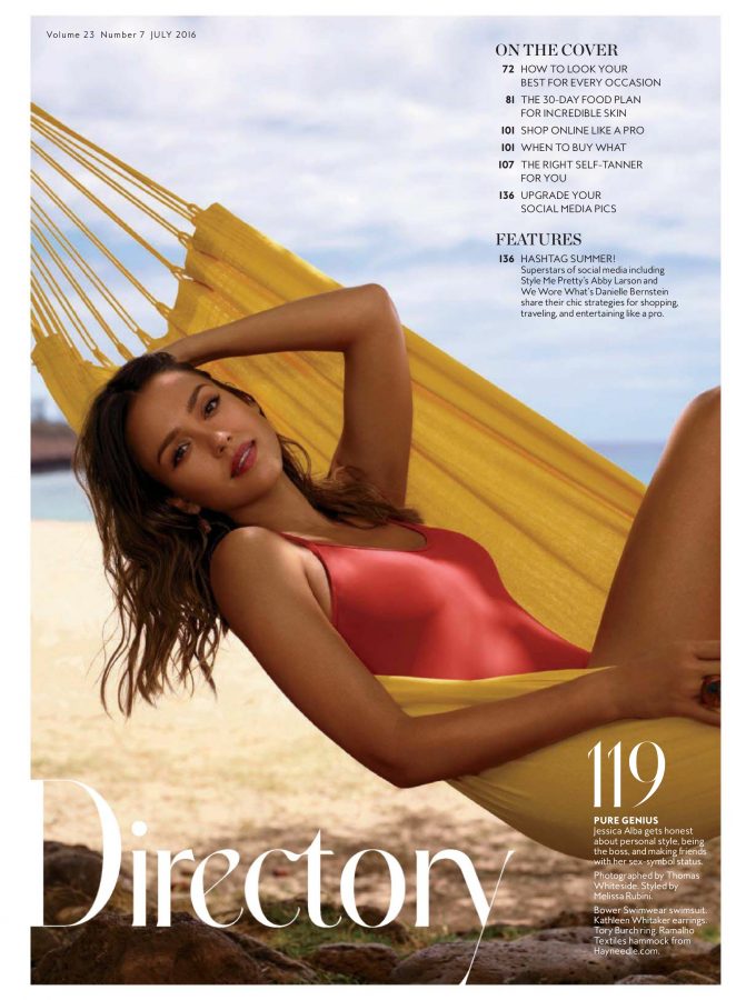 Jessica Alba - Instyle Magazine (July 2016)