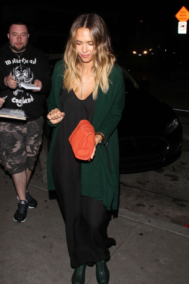 Jessica Alba Night Out in West Hollywood