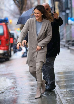Jessica Alba - Out in NYC