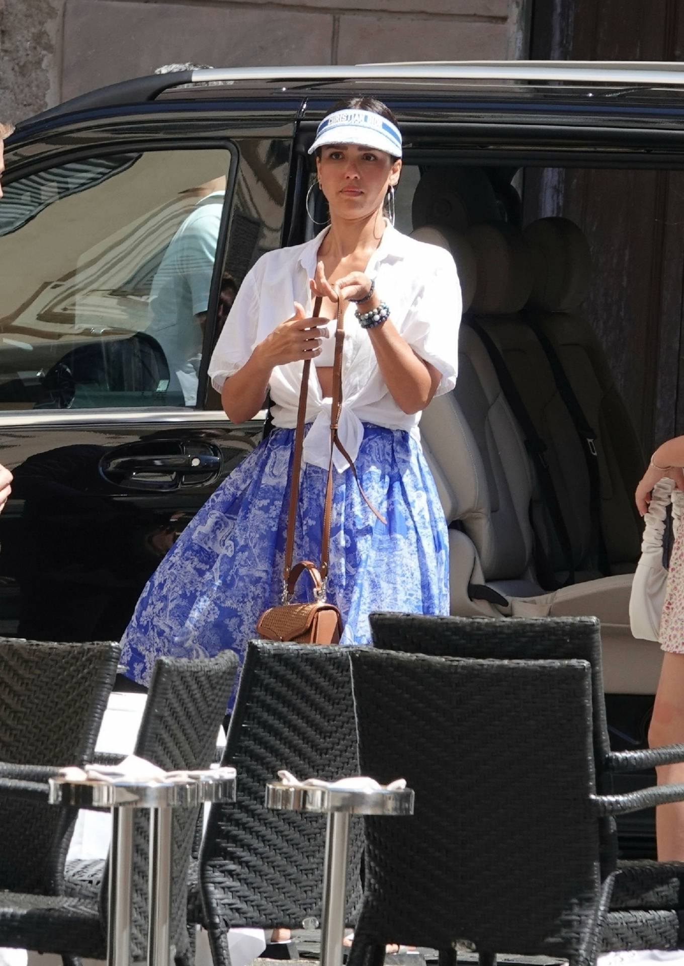 Jessica Alba 2022 : Jessica Alba – With husband Cash Warren spotted during a family trip in Rome-08