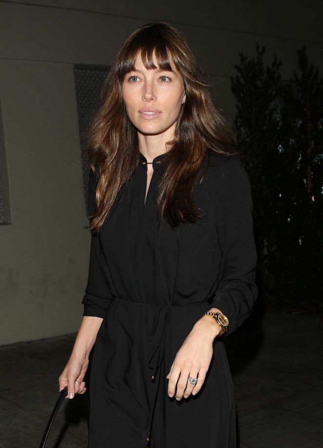 Jessica Biel at the Delilah club in West Hollywood