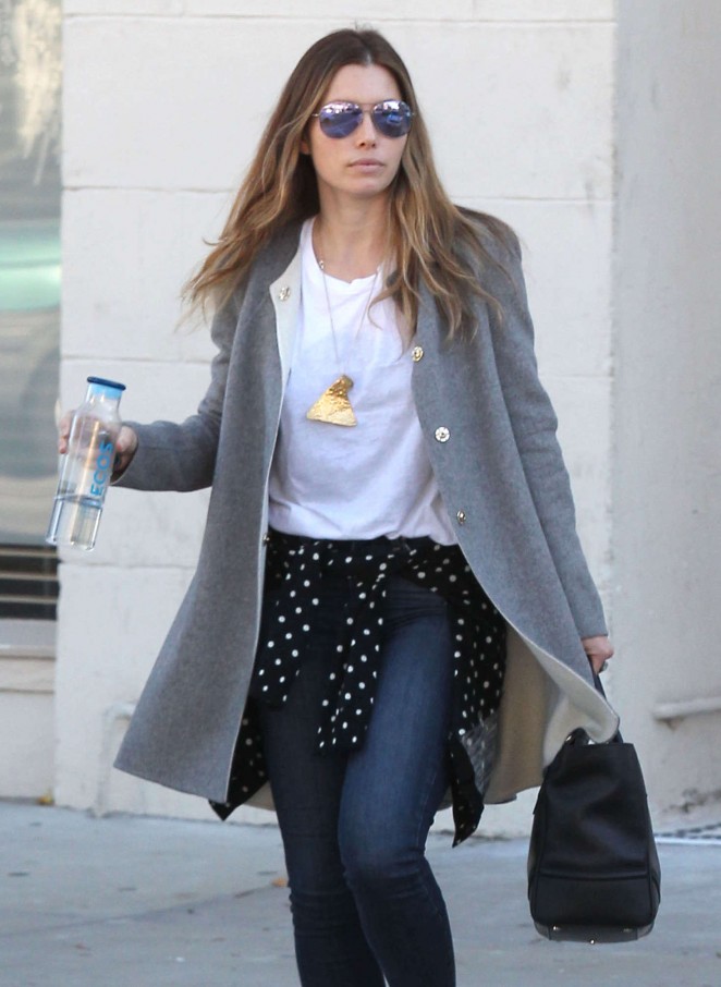 Jessica Biel is seen out in Los Angeles
