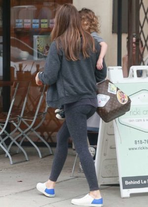 Jessica Biel - Out and about in Studio City