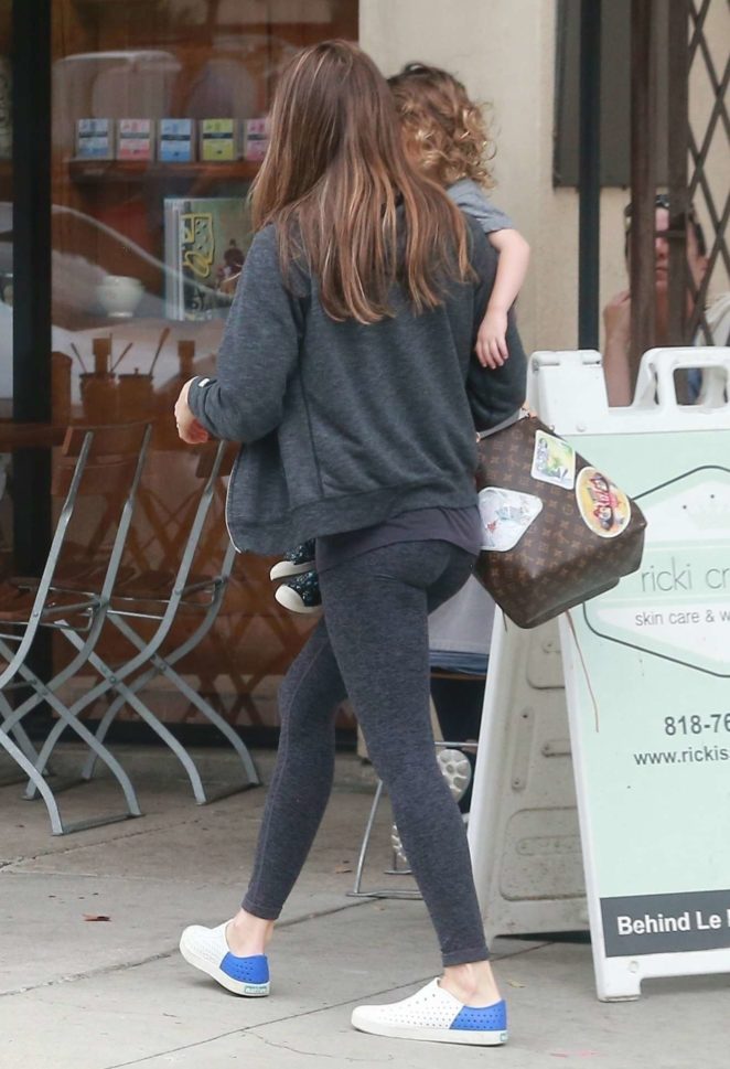 Jessica Biel - Out and about in Studio City
